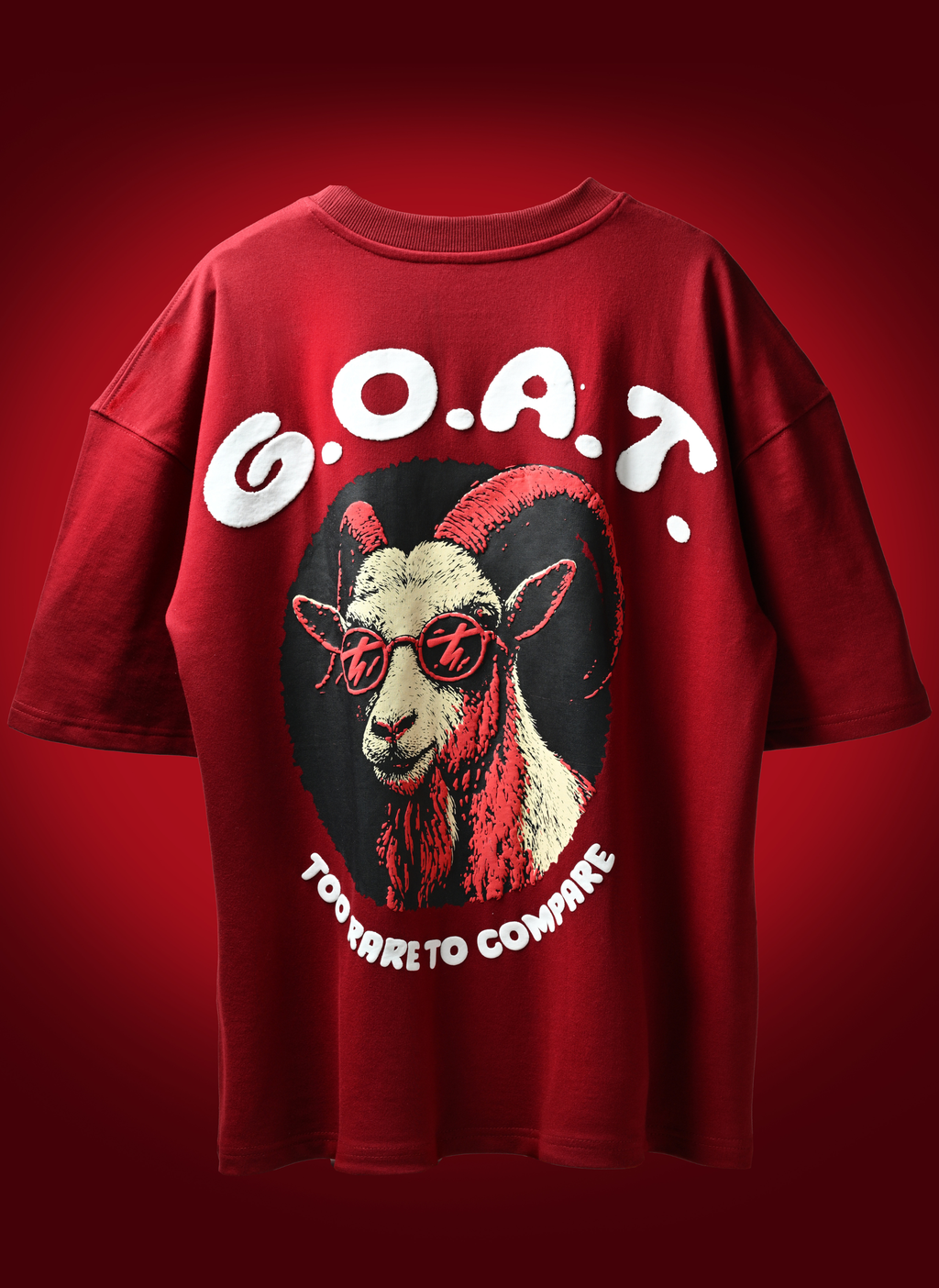 Greatest Ever Mountain GOAT Oversized Boxy Fit T-Shirt
