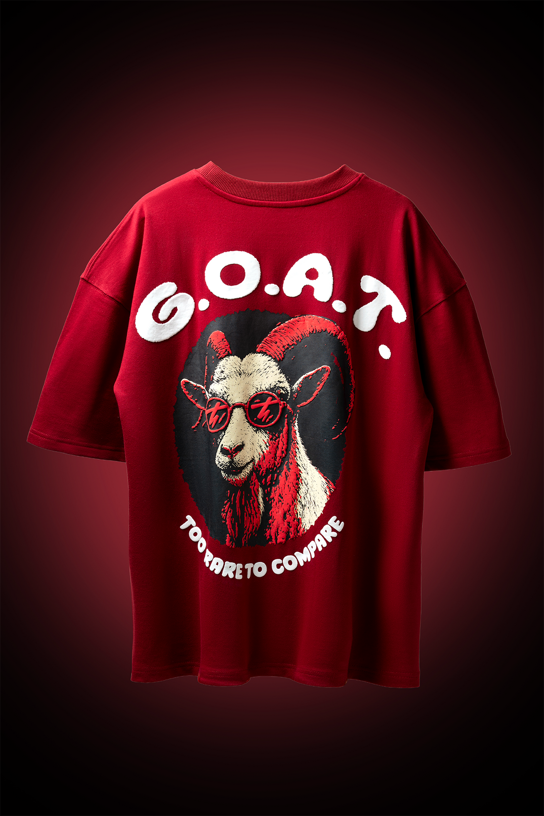Greatest Ever Mountain GOAT Drop Shoulder Oversized Boxy Fit T-Shirt (UNISEX)