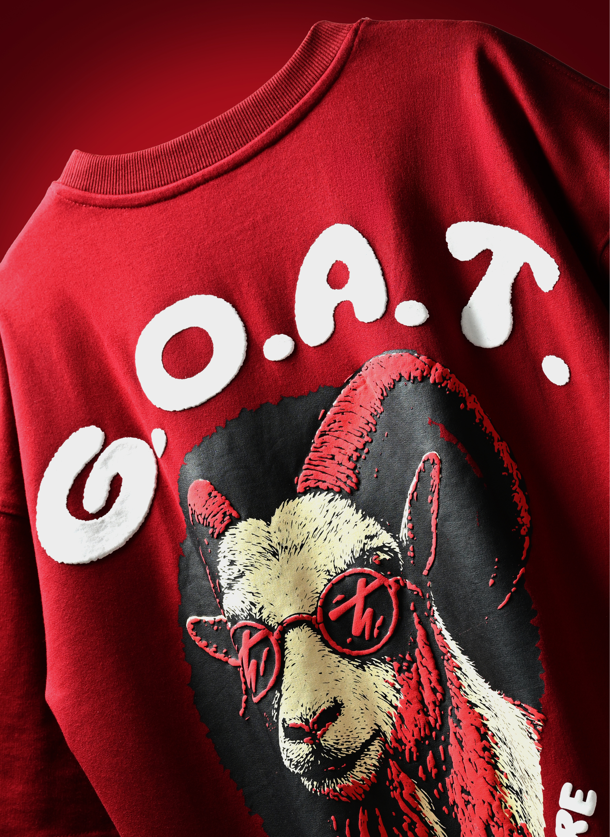 Greatest Ever Mountain GOAT Oversized Boxy Fit T-Shirt