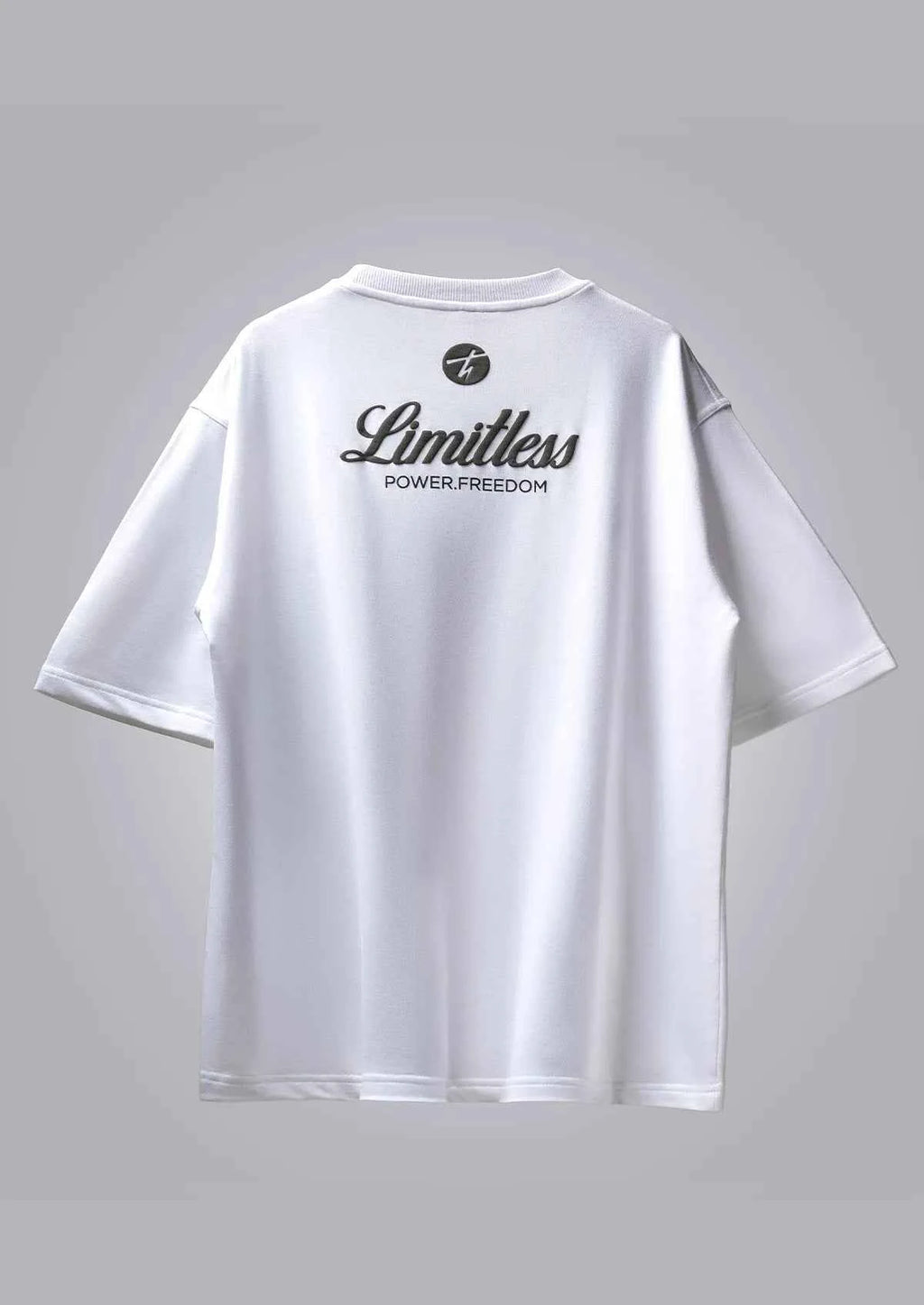 Sky Ruler Eagle Oversized White T-shirt for Stylish Comfort