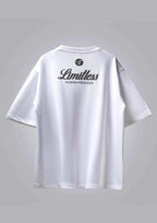 Sky Ruler Eagle Oversized White T-shirt for Stylish Comfort