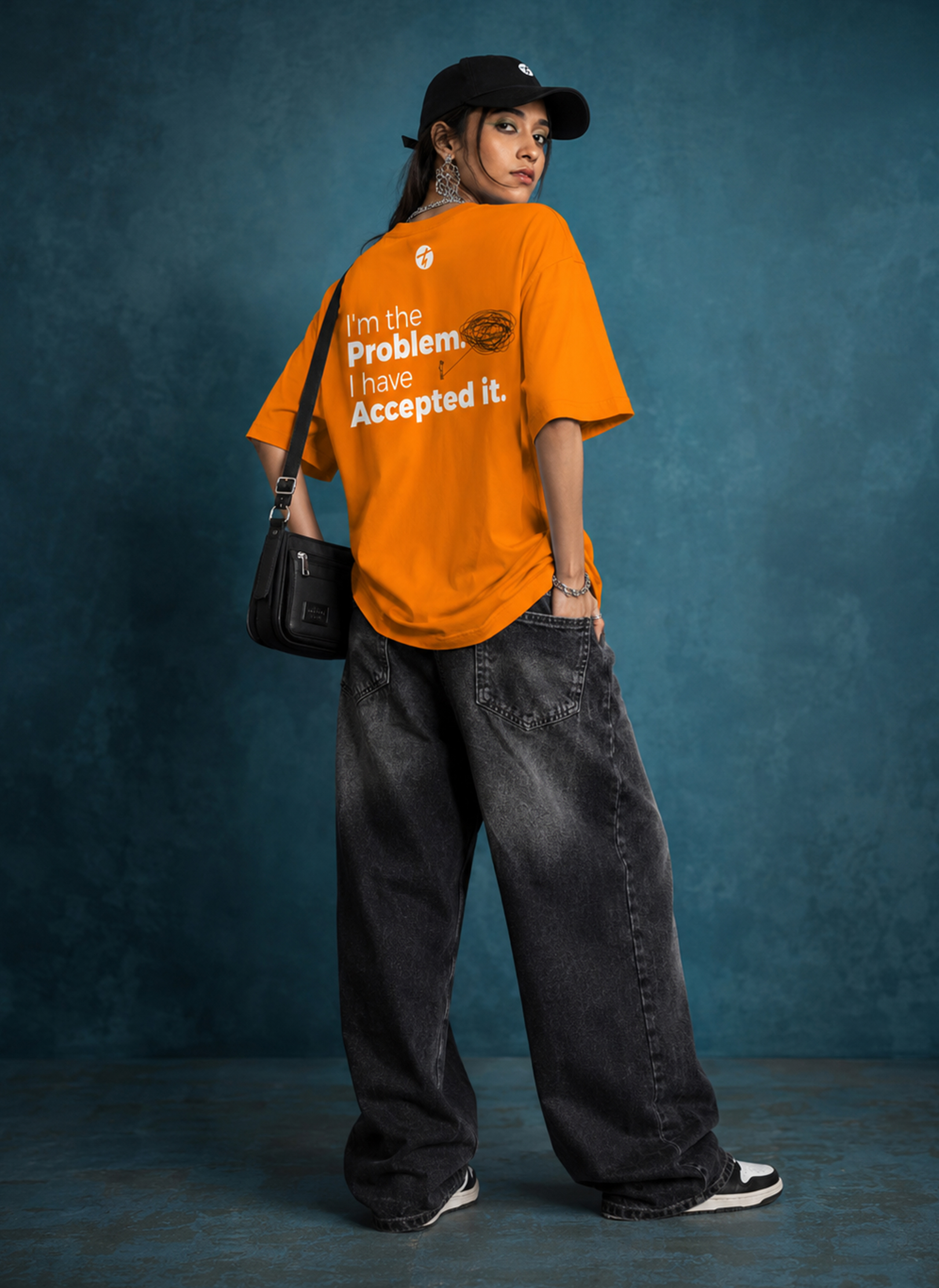 I'm The Problem. I Have Accepted It.Oversized Boxy Fit T-Shirt