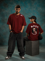 Greatest Ever Mountain GOAT Oversized Boxy Fit T-Shirt