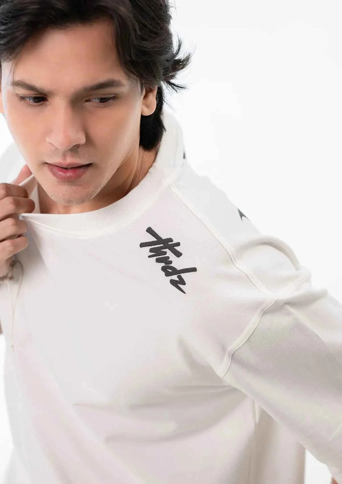 Inferno Dragon Off White Oversized T-shirt - Boxy Fit Design