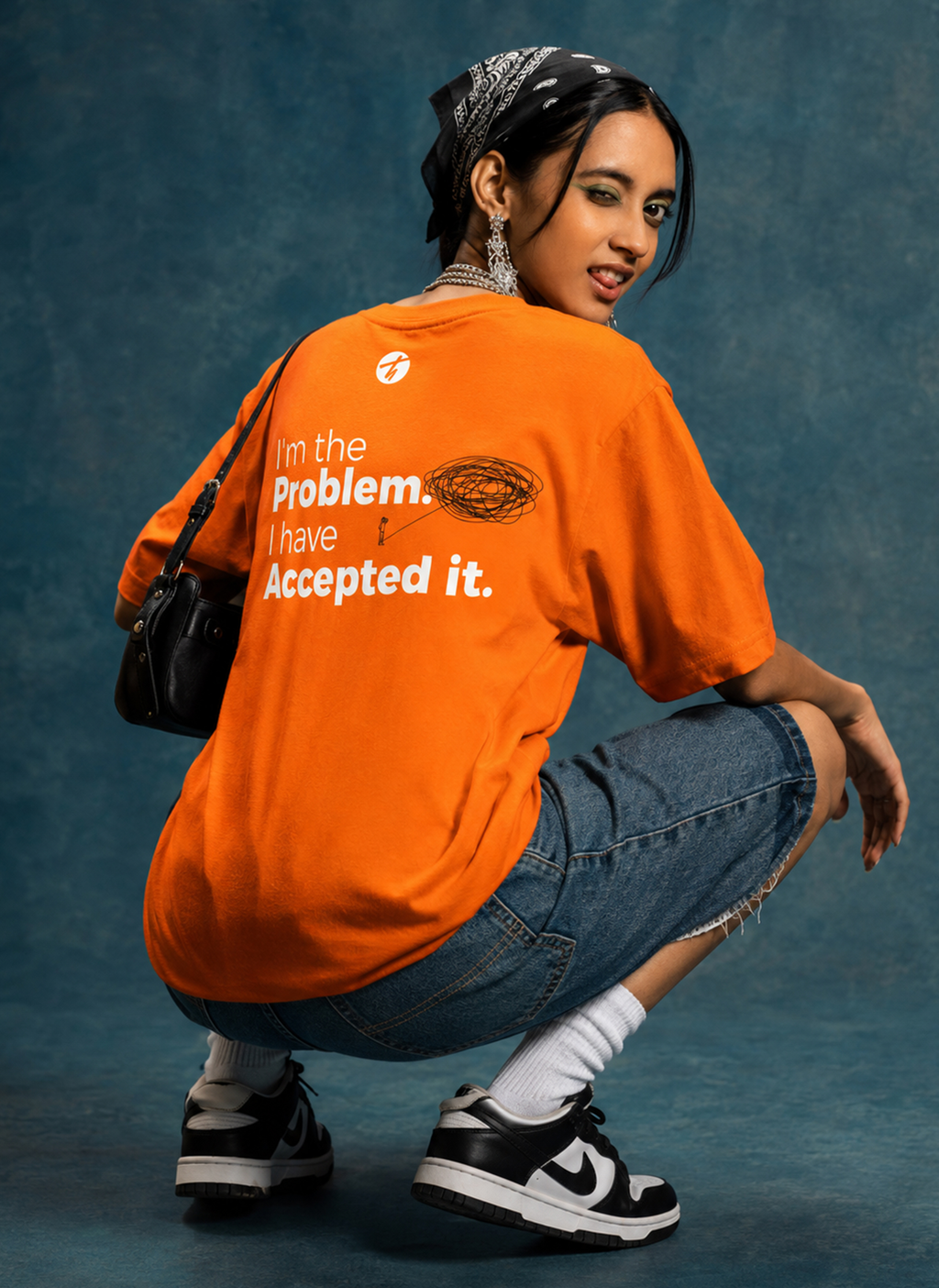 I'm The Problem. I Have Accepted It.Oversized Boxy Fit T-Shirt